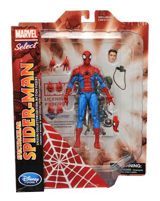Spectacular Spider-Man, la figura de Marvel Select para el arácnido