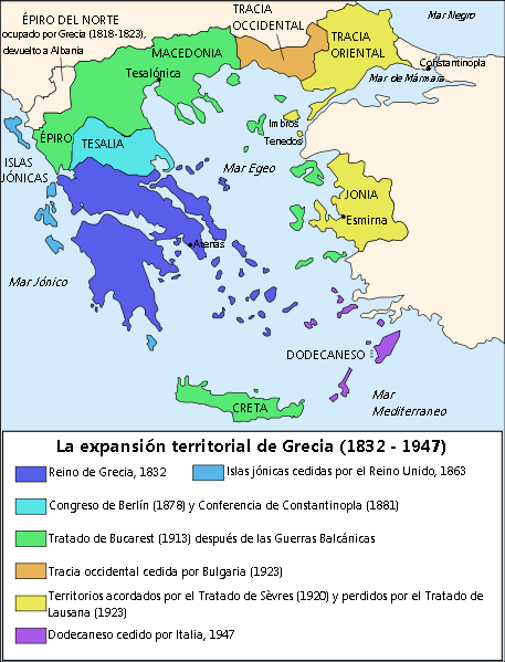 LA INDEPENDENCIA DE GRECIA: PRIMERA MODIFICACIÓN TERRITORIAL DEL MAPA DE VIENA