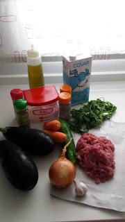 Lasaña a la boloñesa con berenjena y bechamel casera Lasaña a la boloñesa con berenjena y bechamel casera