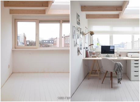 Antes & despues: oficina en casa