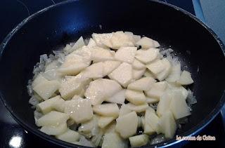 Tortilla de salmón fresco Tortilla de salmón fresco