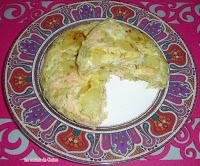 Tortilla de salmón fresco Tortilla de salmón fresco