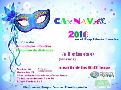 Carnaval 2016 en el CEIP Gloria Fuertes
