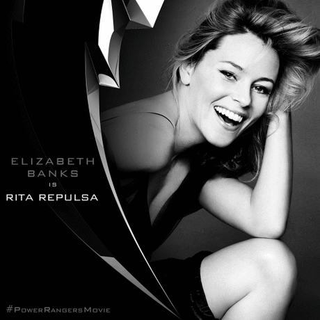 Elizabeth Banks será Rita Repulsa en la nueva cinta de los Power Rangers