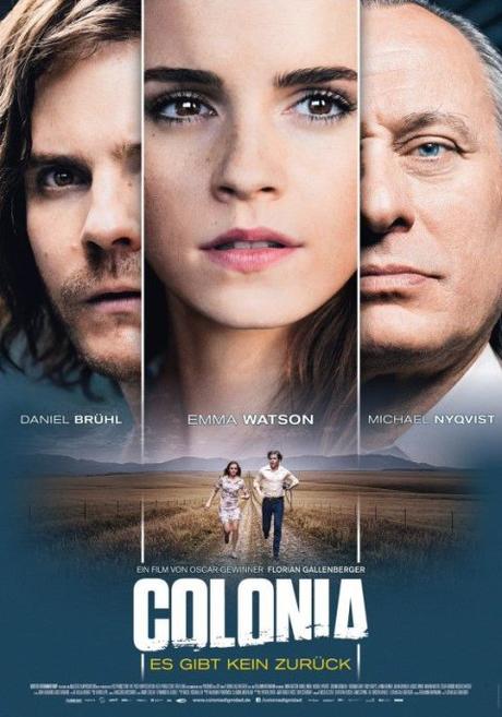 Nuevo afiche de la película #Colonia con #EmmaWatson y #DanielBrühl