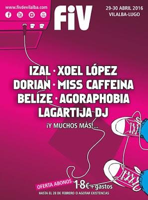 Nuevas Confirmaciones para el FIV 2016 Nuevas Confirmaciones para el FIV 2016