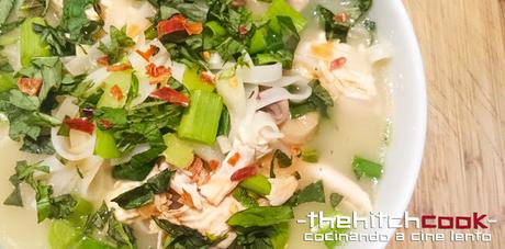 SOPA DE POLLO CON FIDEOS CHINOS (Chicken noodles soup) SOPA DE POLLO CON FIDEOS CHINOS (Chicken noodles soup)