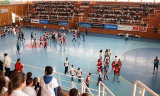 Movistar Inter FS ha jugado al fútbol sala con 2.300 escolares y 145 discapacitados en las Giras Movistar Megacracks de Almonte, Moguer y Jerez