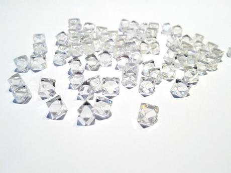 Diamantes en Bruto forma cúbica