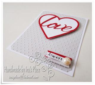 Love Love Love - San Valentine's Greeting Card.