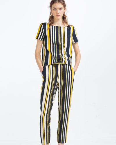 8 tendencias primavera verano 2016 (parte II) conjunto rayas zara