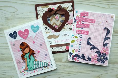 Tres tarjetas rápidas para San Valentín