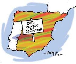 Cómo son los corruptos españoles.