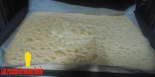 PLANCHA DE BIZCOCHO A MODO TRADICIONAL Y EN THERMOMIX PLANCHA DE BIZCOCHO A MODO TRADICIONAL Y EN THERMOMIX