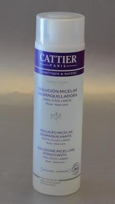 La Solución Micelar Desmaquilladora “Perle d’Eau” de CATTIER en BIORKI