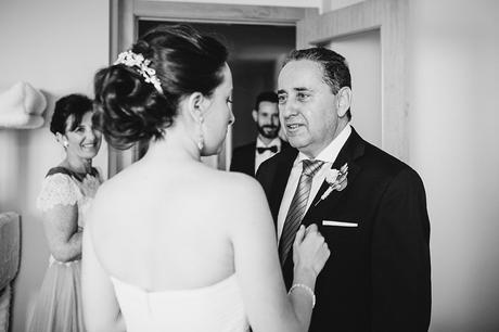 La boda de Raquel y Ángel La novia y el padrino