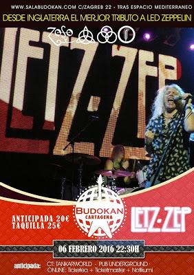 LETZ ZEP - 06/02/2016 - Sala Budokan (Cartagena)