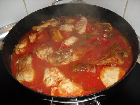 POLLO AL CHILINDRON , POLLO CUK DE SADA POLLO AL CHILINDRON , POLLO CUK DE SADA