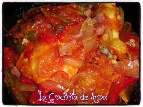 POLLO AL CHILINDRON , POLLO CUK DE SADA POLLO AL CHILINDRON , POLLO CUK DE SADA