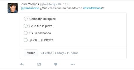 ¿Qué está pasando con @PansAndCo? pansandco poll