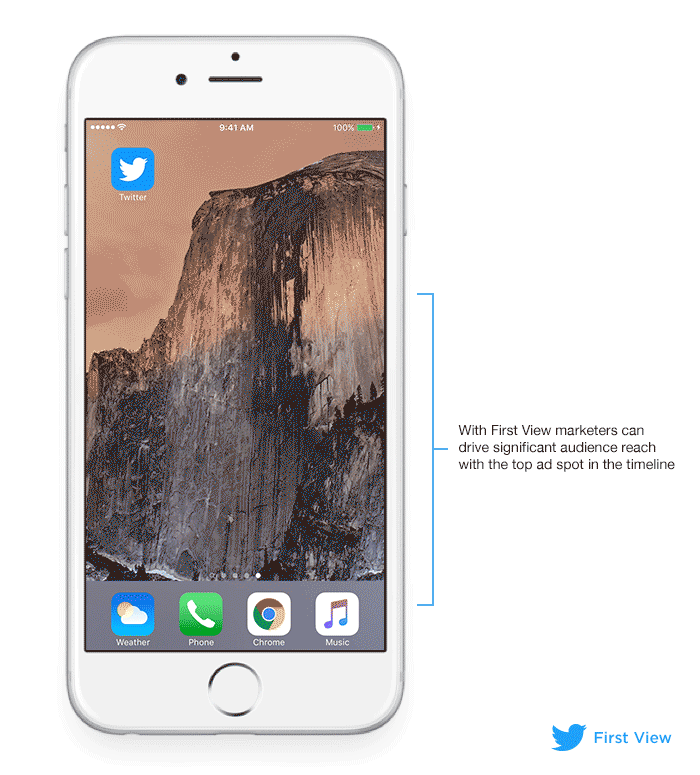 Twitter lanza First View para mostrar anuncios en video Twitter lanza First View para mostrar anuncios en video