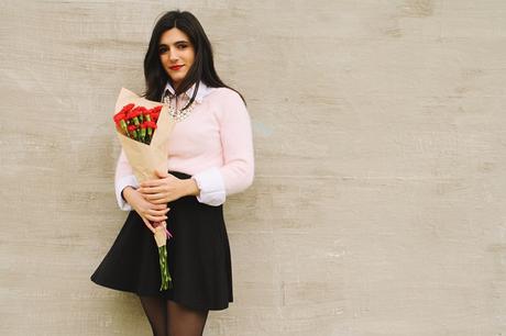 Pretty in pink for valentine's day (OOTD)