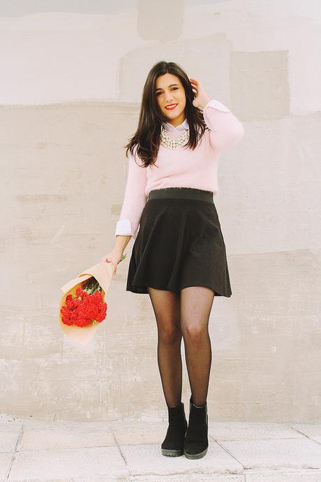 Pretty in pink for valentine's day (OOTD)