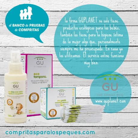 BANCO DE PRUEBAS: LOS PRODUCTOS ECOLÓGICOS DE GUPLANET BANCO DE PRUEBAS: LOS PRODUCTOS ECOLÓGICOS DE GUPLANET