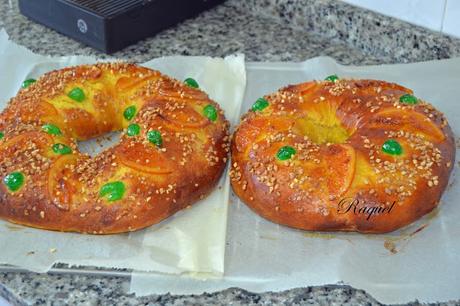 Roscón de Calabaza Relleno de Nata Roscón de Calabaza Relleno de Nata