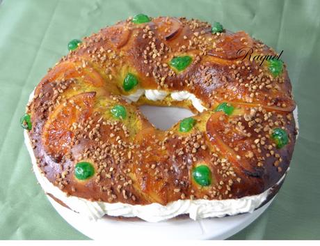 Roscón de Calabaza Relleno de Nata Roscón de Calabaza Relleno de Nata