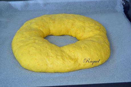Roscón de Calabaza Relleno de Nata Roscón de Calabaza Relleno de Nata