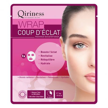 Qiriness Hidrata, Purifica e Ilumina la Piel Con sus Mascarillas Wrap de Microfibra