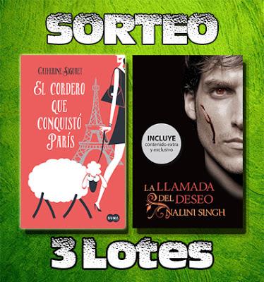 Sorteo 3 lotes de libros