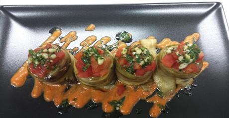 #366Recetas Canelones de berenjena asada con verduras y albahaca fresca por @Pucela72 Jorge Fernández del Hotel Meliá