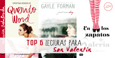 Top 6 Lecturas para San Valentín.