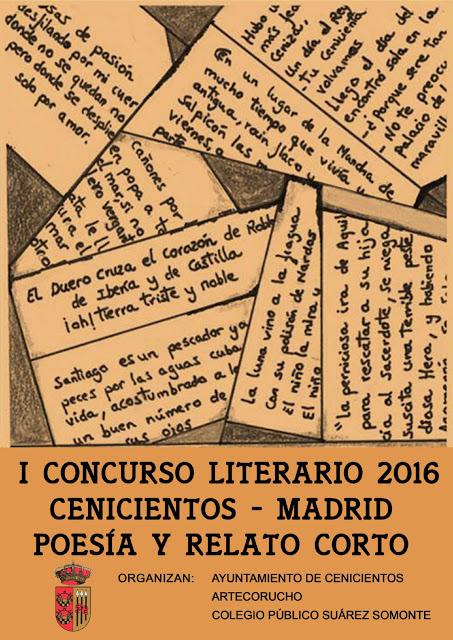 I Concurso Literario de Poesía y Relato Corto Cenicientos - Madrid I Concurso Literario de Poesía y Relato Corto Cenicientos - Madrid