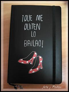 Libreta alterada.