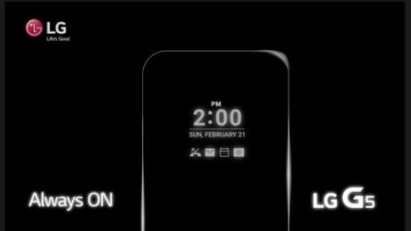 Antes de su lanzamiento, LG comenta sobre el G5 con su pantalla siempre activa Always On, además de su carcasa Quick Cover