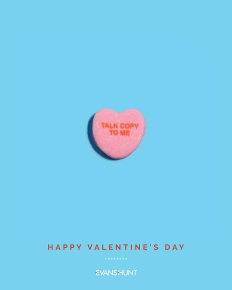 “No brief, no love”, caramelos de San Valentín para publicitarios