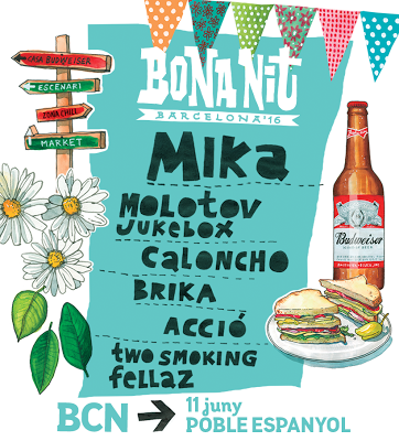 Mika y Molotov Jukebox, en el festival Bona Nit Barcelona 2016
