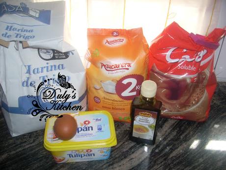 Galletas corazón de dos colores Galletas corazón de dos colores