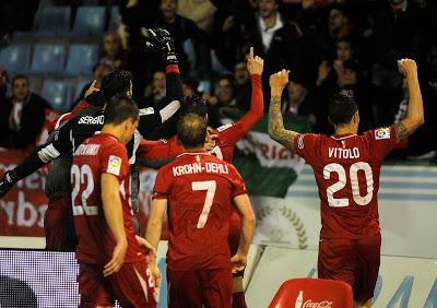 Celta 2-2 Sevilla. Rumbo a la final como invicto