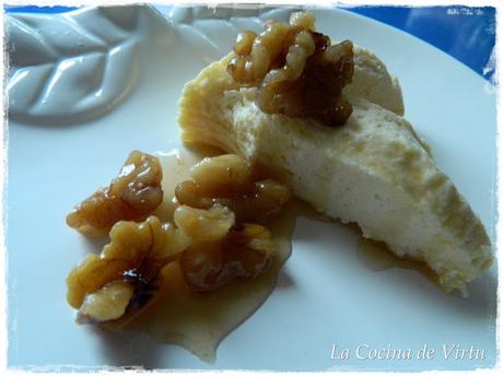 Salsa Miel y nueces para postres Salsa Miel y nueces para postres