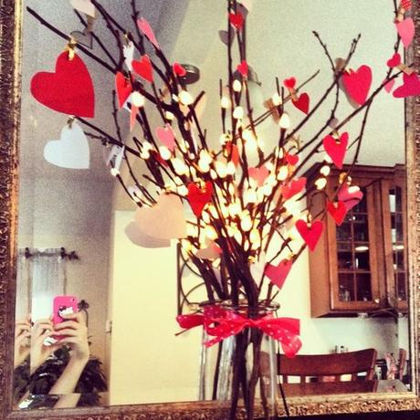 Cute Valentine’s Day Decoration with Hearts - The Greatest 30 DIY Decoration Ideas For Unforgettable Valentine’s Day: 