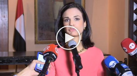 Canciller de Panamá afirma que migrantes podrían viajar a México el próximo lunes Canciller de Panamá Isabel de Sait Malo