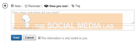 Linkedin une aún más a los contactos Información de cómo nos conocimos en Linkedin