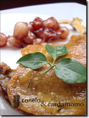 DSC06024 Navidad 2010 – Confit de Pato con Cebollitas Caramelizadas y Mousse de Turrón