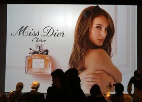 Primera imagen de Natalie Portman para Miss Dior Cherie