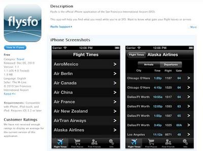 Aeropuerto de San Francisco lanza aplicación para iPhone Aeropuerto de San Francisco lanza aplicación para iPhone