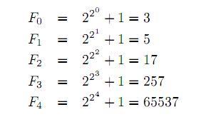 Algunos tipos de números primos